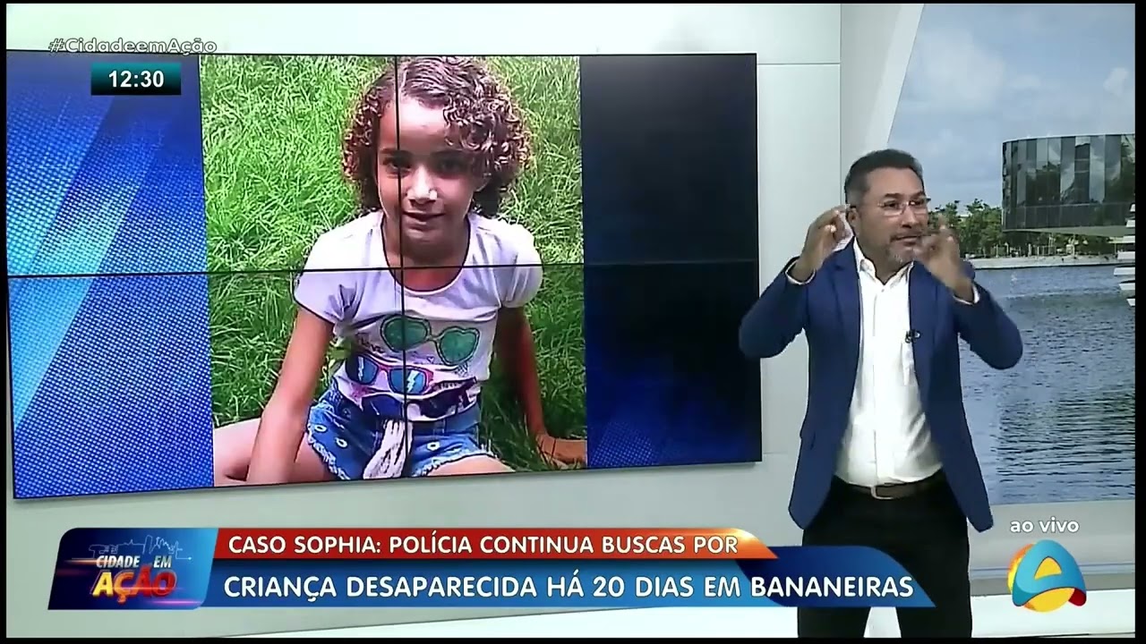 Cidade em Ação - Polícia continua buscas por Ana Sophia desaparecida há 20 dias em Bananeiras