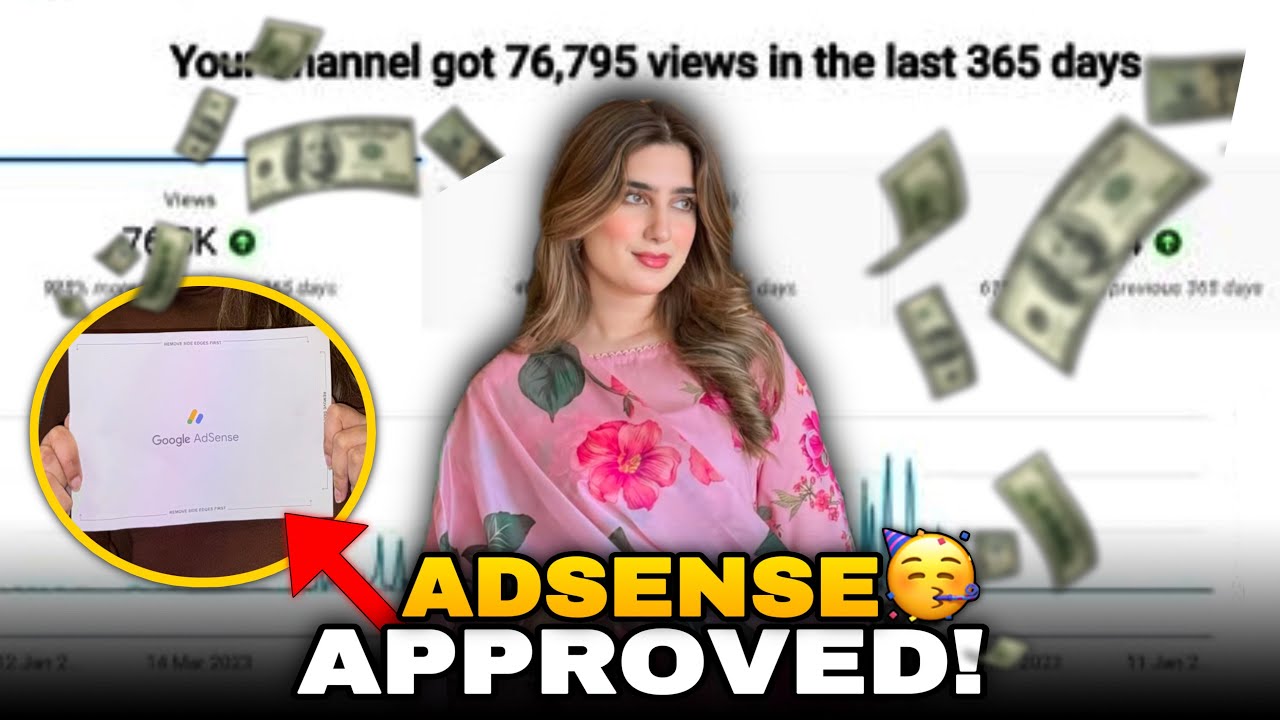 Youtube ki first payement anay wali🎉🥳|| adsense account verified✅