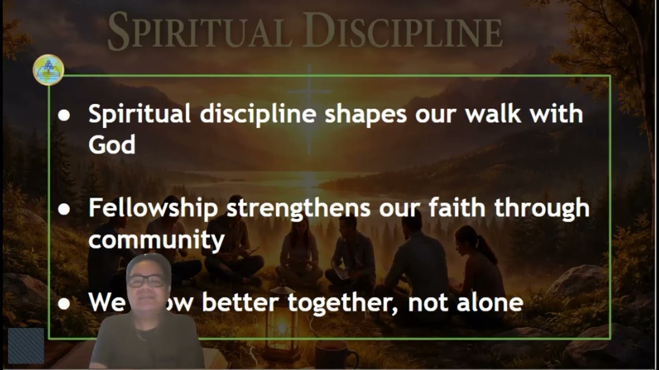 FELLOWSHIP | Spiritual Discipline by Mark T. Doctama | PWDF