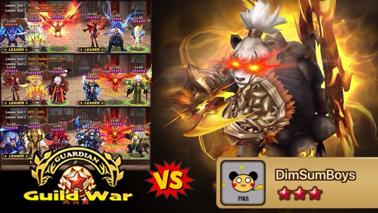 Overpowered FENG YAN META TEAMS in this Guardian Guild War vs the DSB + Summons for New Units!!