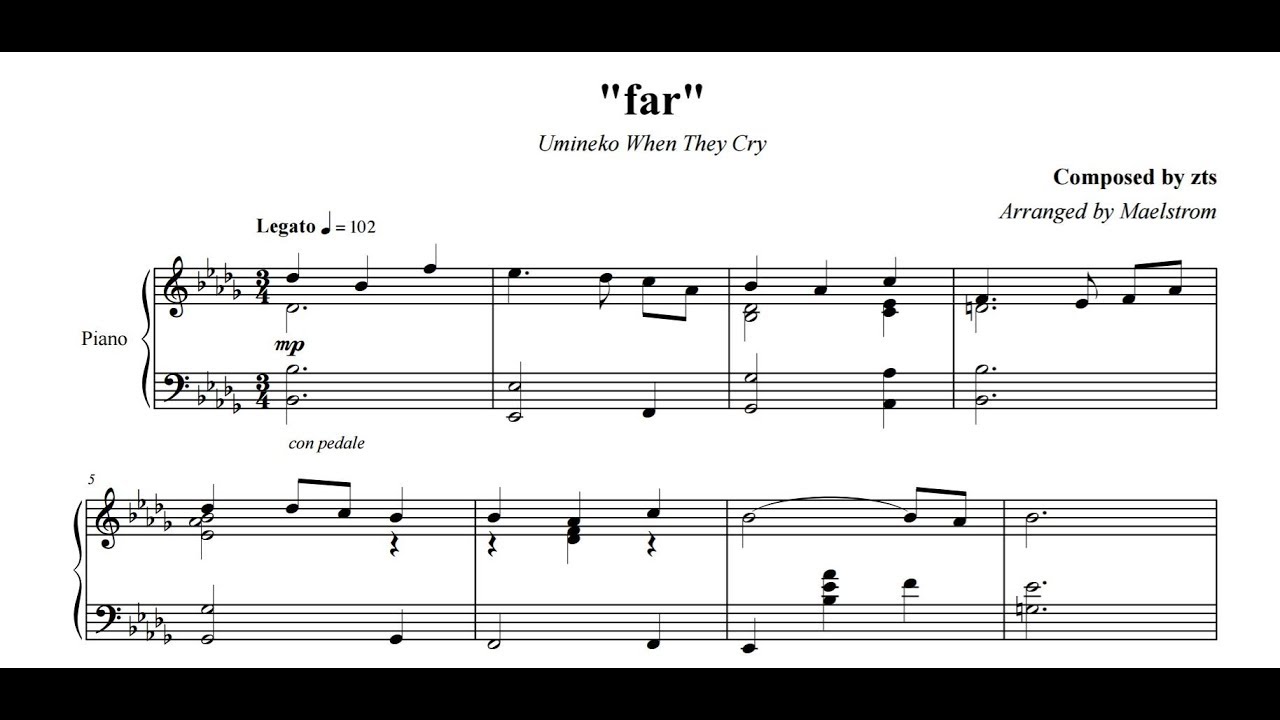[Arrangement] Umineko: When They Cry - far