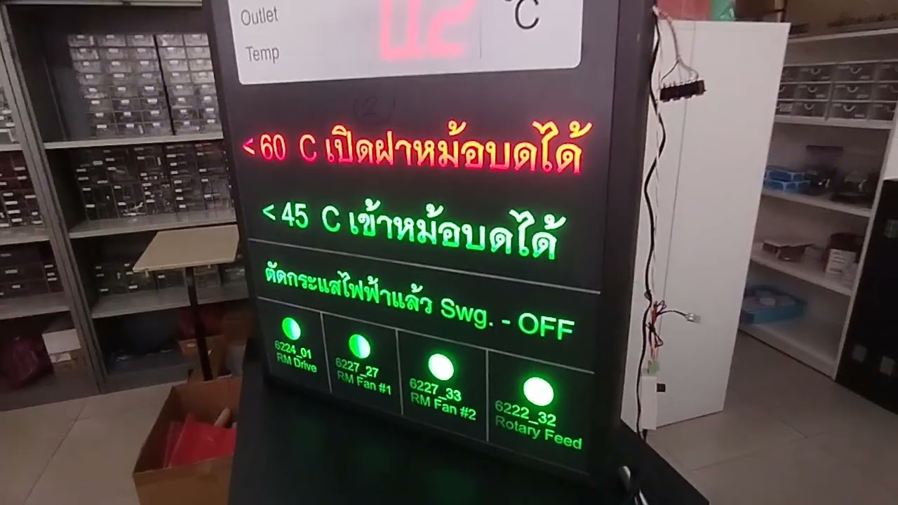 Smicro SCGTS-TEMP ป้ายวัดอุณหภูมิ และมีข้อความต่าง ๆ