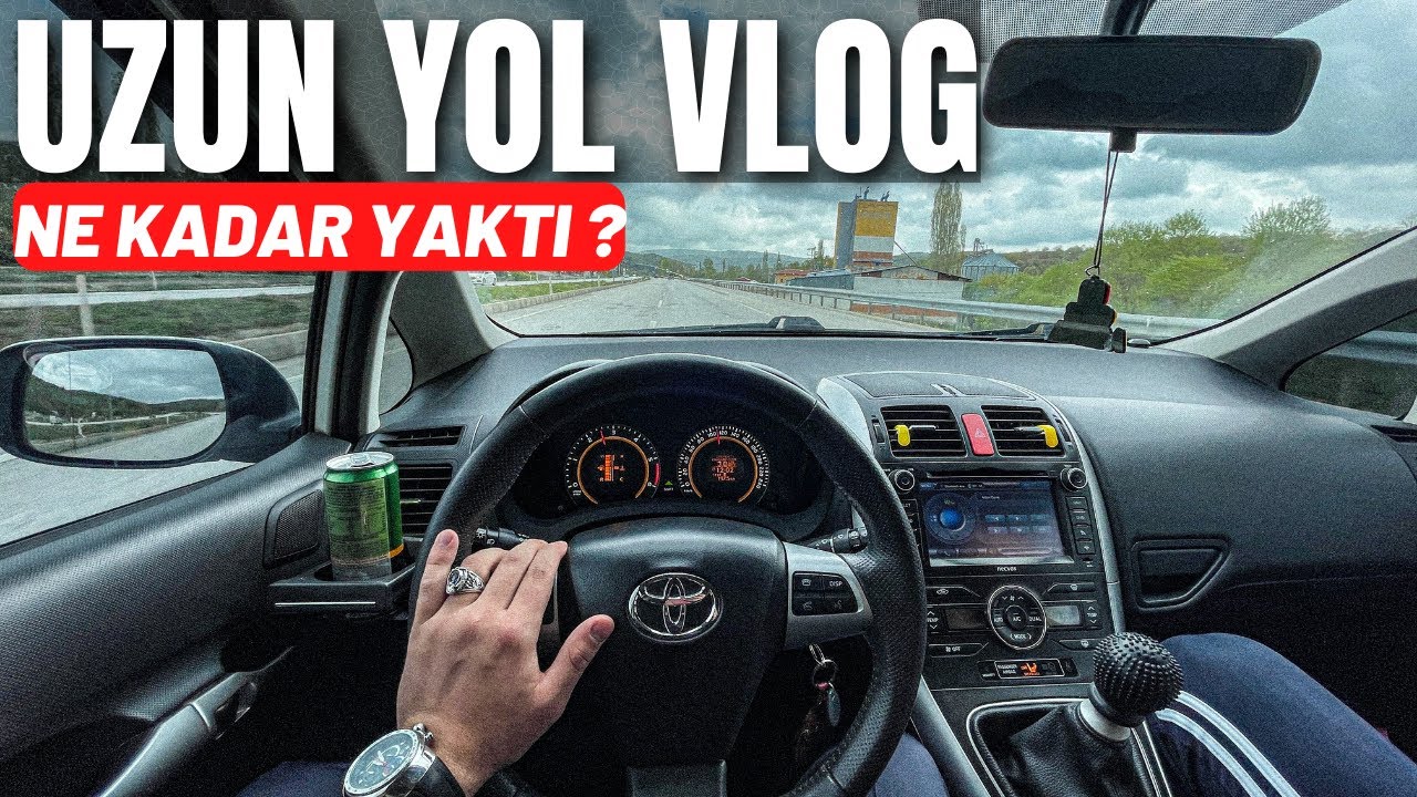 DİZEL MOTOR HALA MANTIKLI MI ? | AURİS UZUN YOL VLOG | 1.4 D-4D YAKIT TÜKETİMİ | ANKARA-GİRESUN