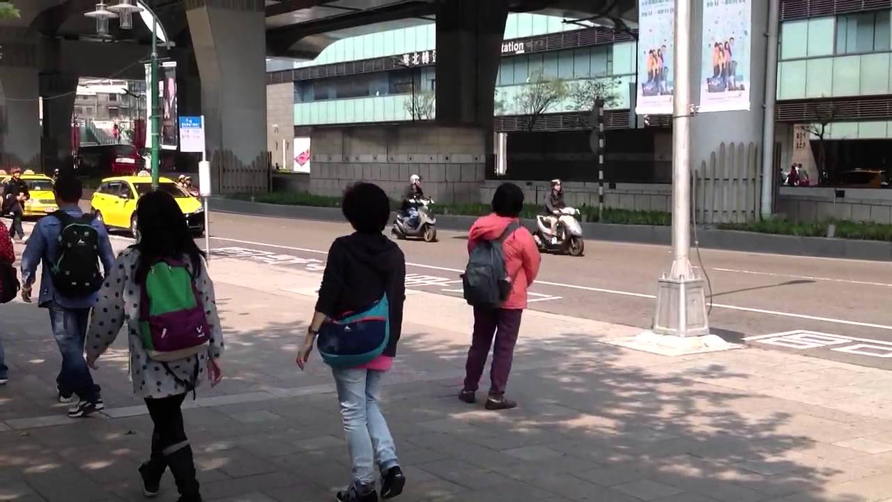 T&auml;glicher Scooter-Alltag in Taiwan
