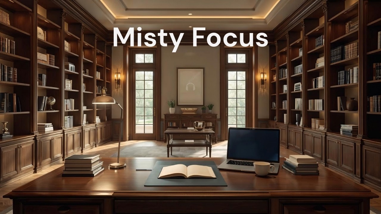 Calm Fogline Lofi | Gentle Misty Study Flow | 50 Minutes