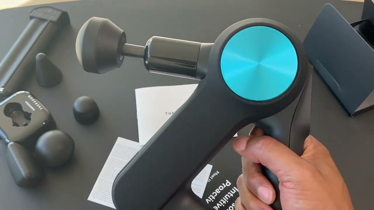 Theragun Pro Massager Device - How to Use, Unboxing, and Setup 😍