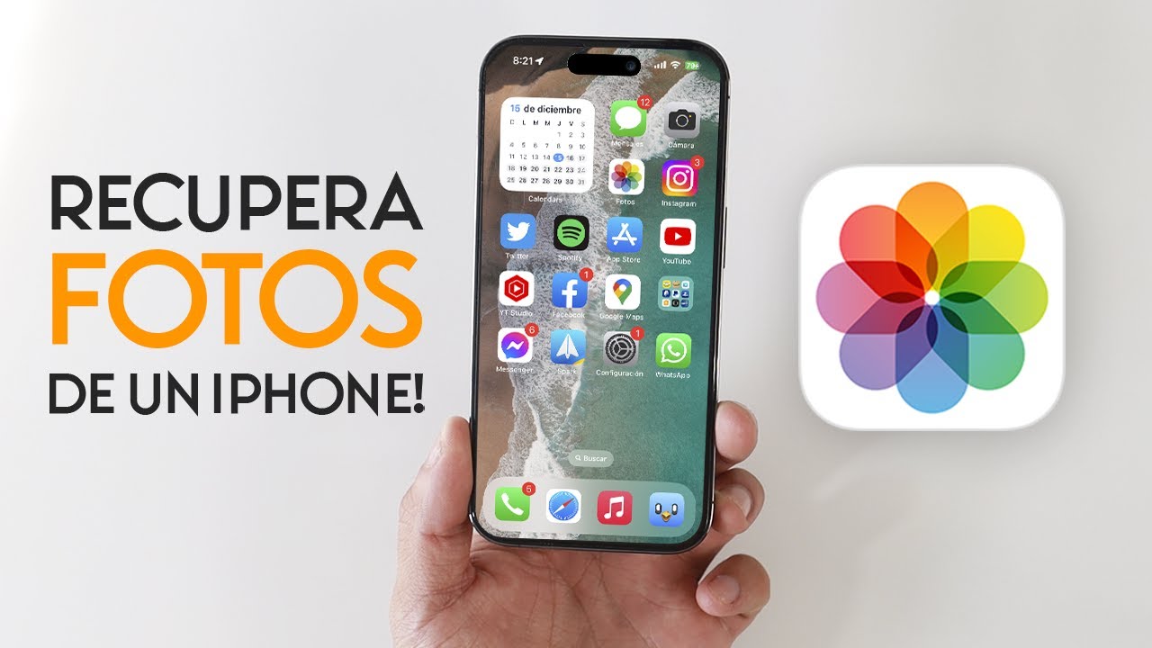 Cómo recuperar fotos de un iPhone que NO APRENDE 😏SIN copias de seguridad