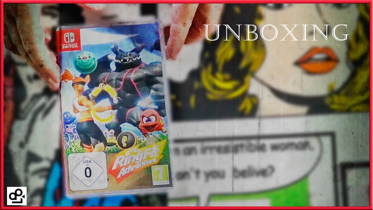 Ring Fit Adventure Nintendo SWITCH Unboxing