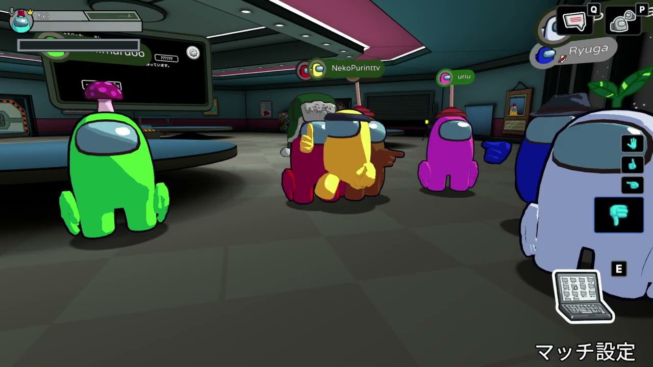 【Among Us 3D】ミリしらアモアス3D!!