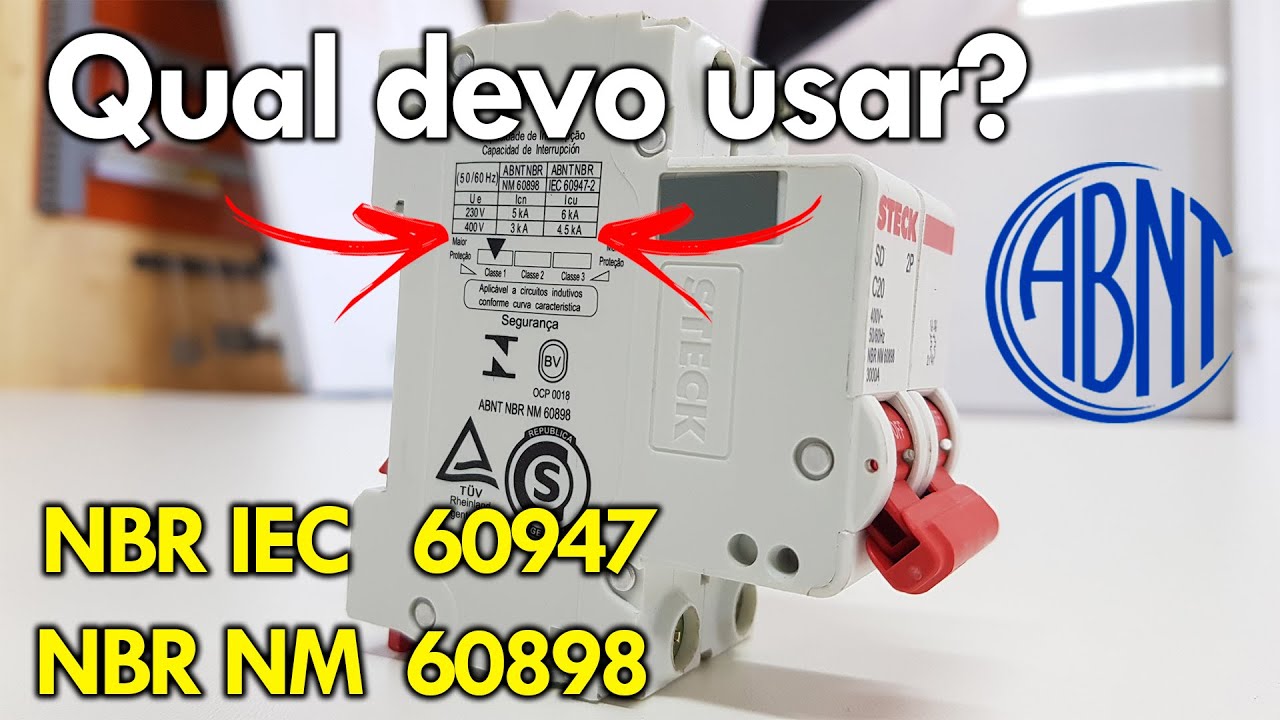 🤔 NBR 60898 ou 60947 - Qual Norma devo utilizar na hora de especificar disjuntores ???