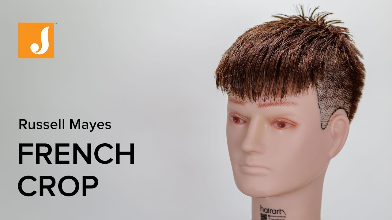 Men's French Crop Hairstyle Tutorial