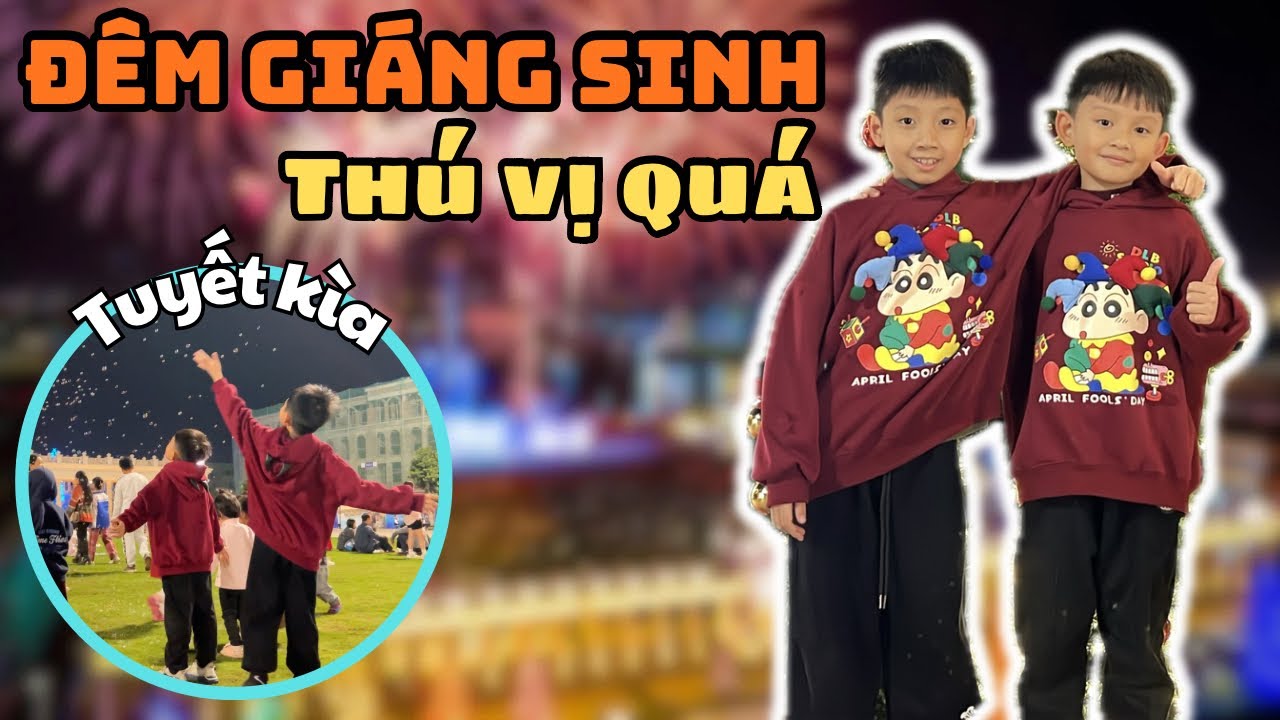 Cả Nhà Đi Chơi Giáng Sinh Thật Vui 🎄Không Khí Noel Ấm Áp Cùng NHÍ NHỐ FAMILY