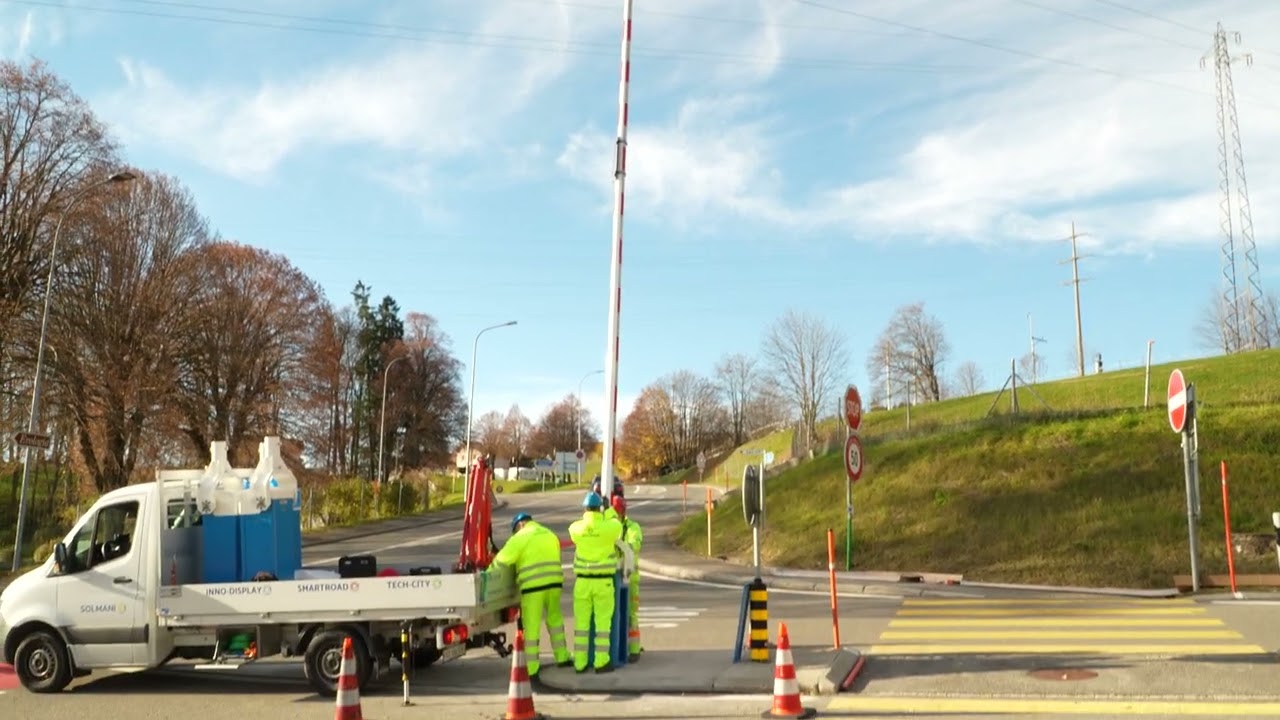 Smartroad barrière vidéo 12