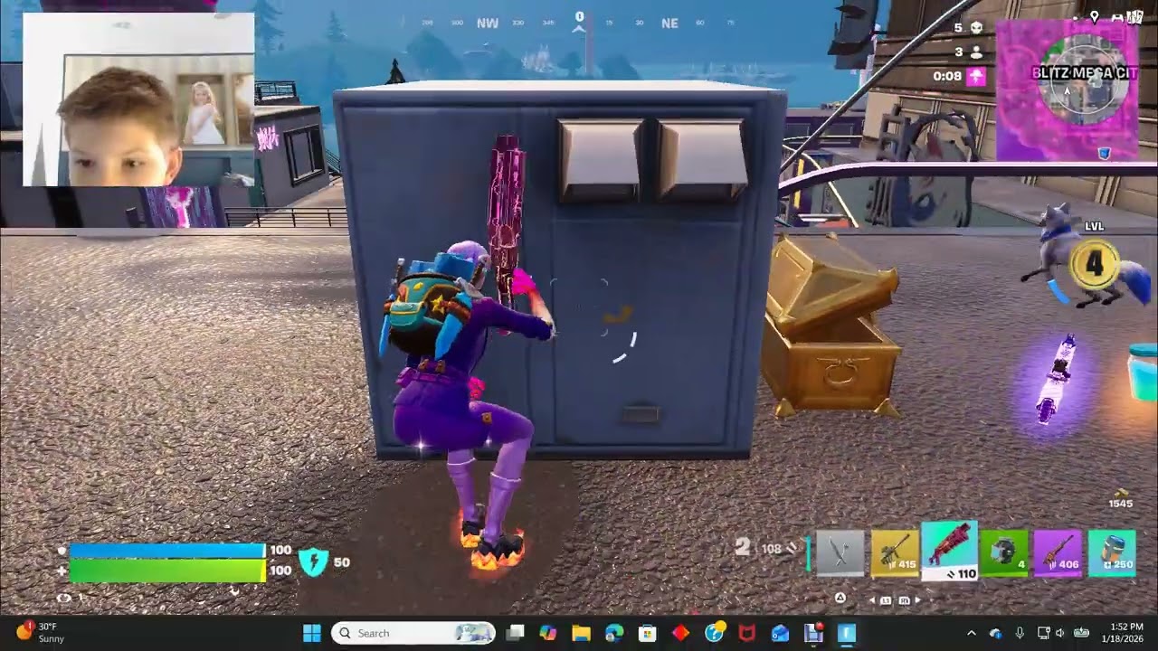 Trying to be good at Fortnite
