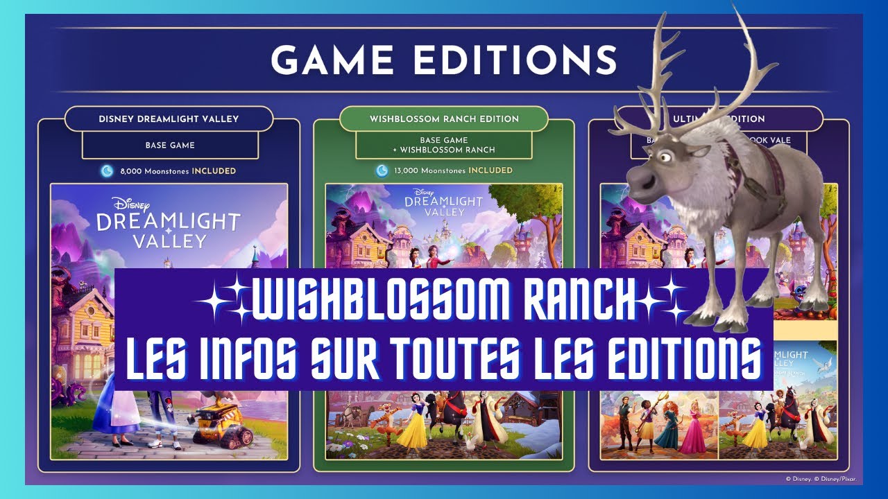 TOUTES LES INFOS SUR LES DIFFÉRENTES ÉDITIONS DE ✨WISHBLOSSOM RANCH✨: contenus, prix, cadeaux… 🏰🐎🐝