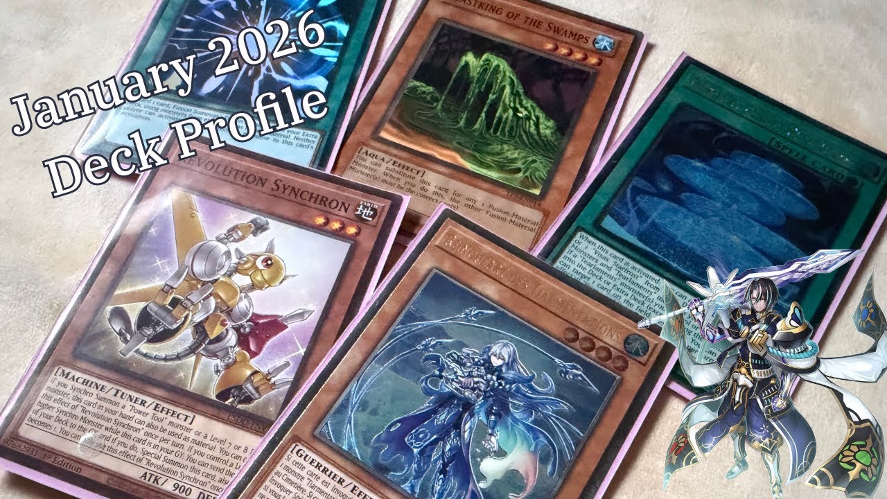 Обзор колоды Synchro Tearlaments Yu-Gi-Oh! TCG, январь 2026 г.