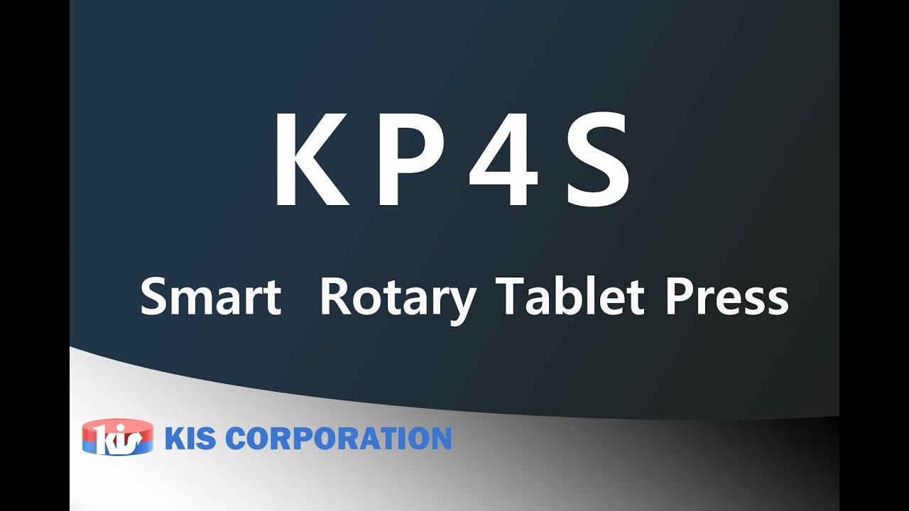 kis smart rotary tablet press (kp4s)