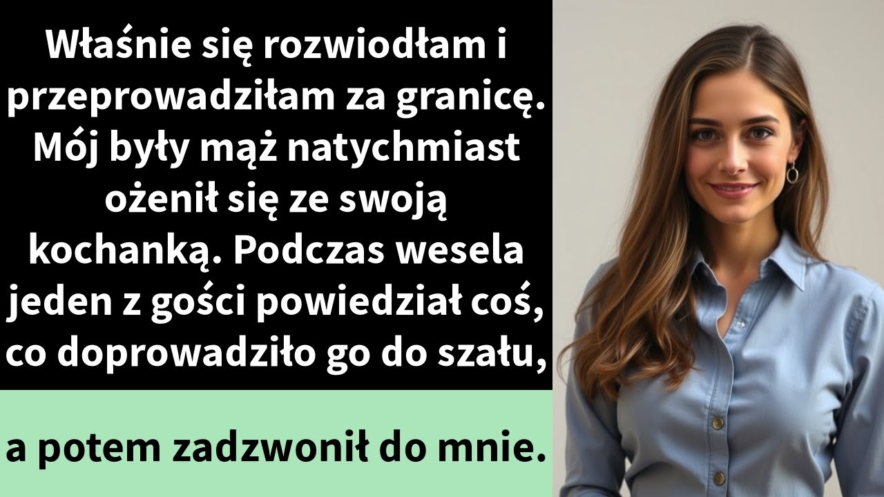 Właśnie się rozwiodłam i przeprowadziłam za granicę. Mój były mąż natychmiast ożenił się ze swoją
