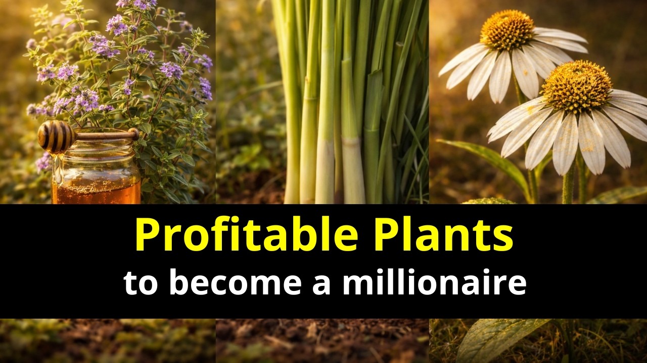 20 Profitable Plants That Will Make You a Millionaire in 2026