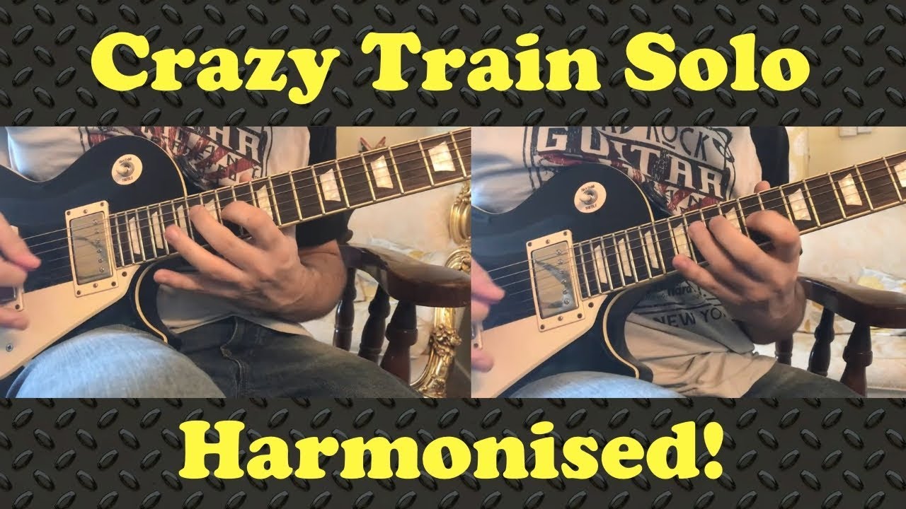 Crazy Train Solo - IF EVERY note was HARMONISED