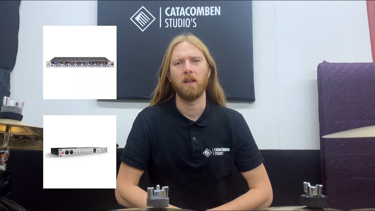 Audient ASP 880 vs Antelope Audio Discrete 8 SHOOTOUT | Recording Drums