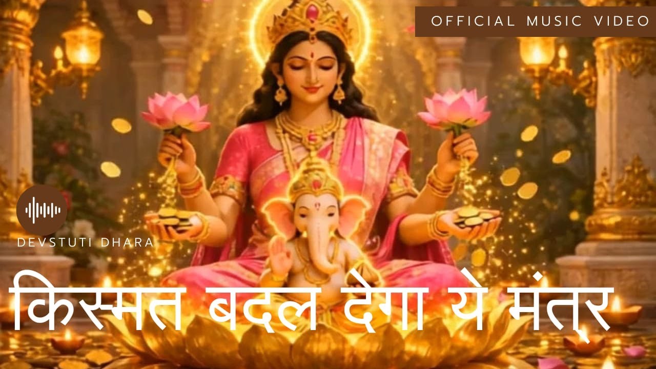 🌸 Shri Mahalakshmi Mantra | धन, सुख और समृद्धि देने वाला शक्तिशाली लक्ष्मी मंत्र | Morning Blessing