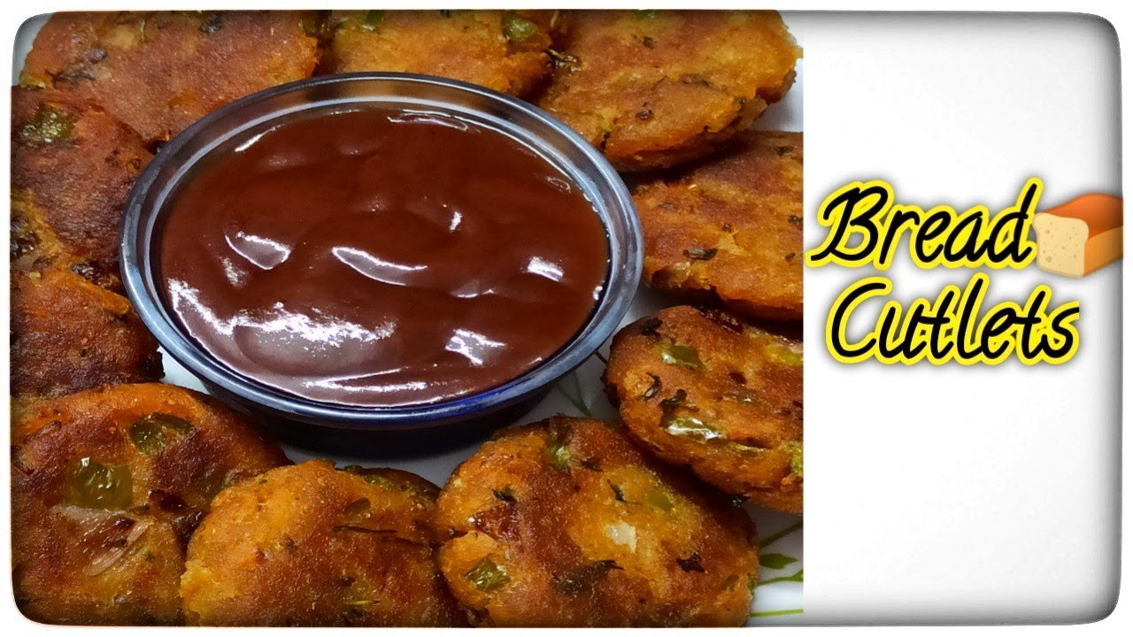 Bread Cutlets Recipe | Crispy & Tasty Snack Recipe | How to make crunchy vegetable bread cutlets