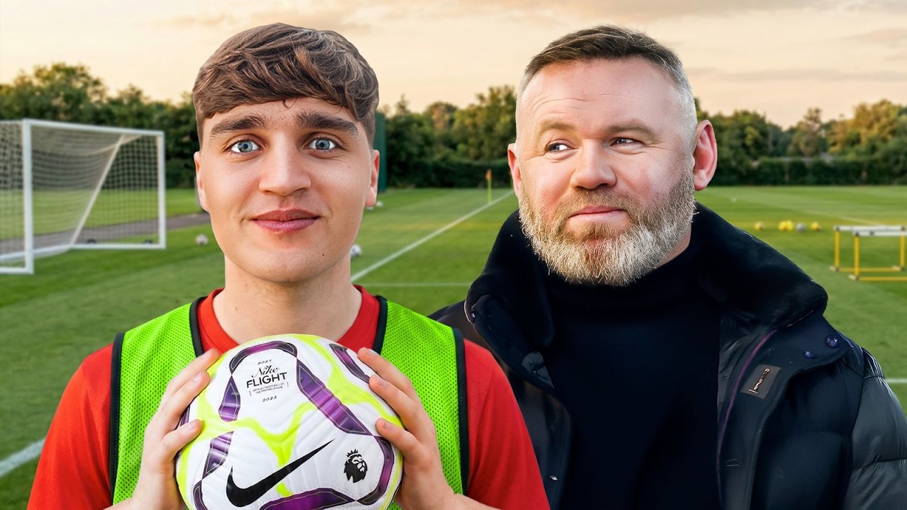 I TRAINED WITH WAYNE ROONEY