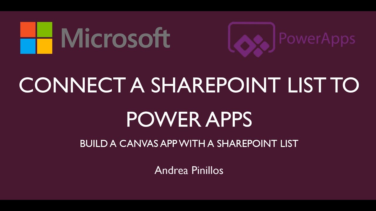 Подключите список SharePoint к Power Apps | Canvas Apps