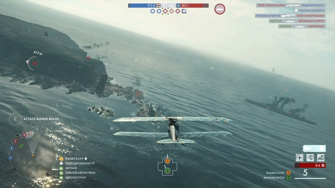 Battlefield 1: Conquest Gameplay (No Commentary)