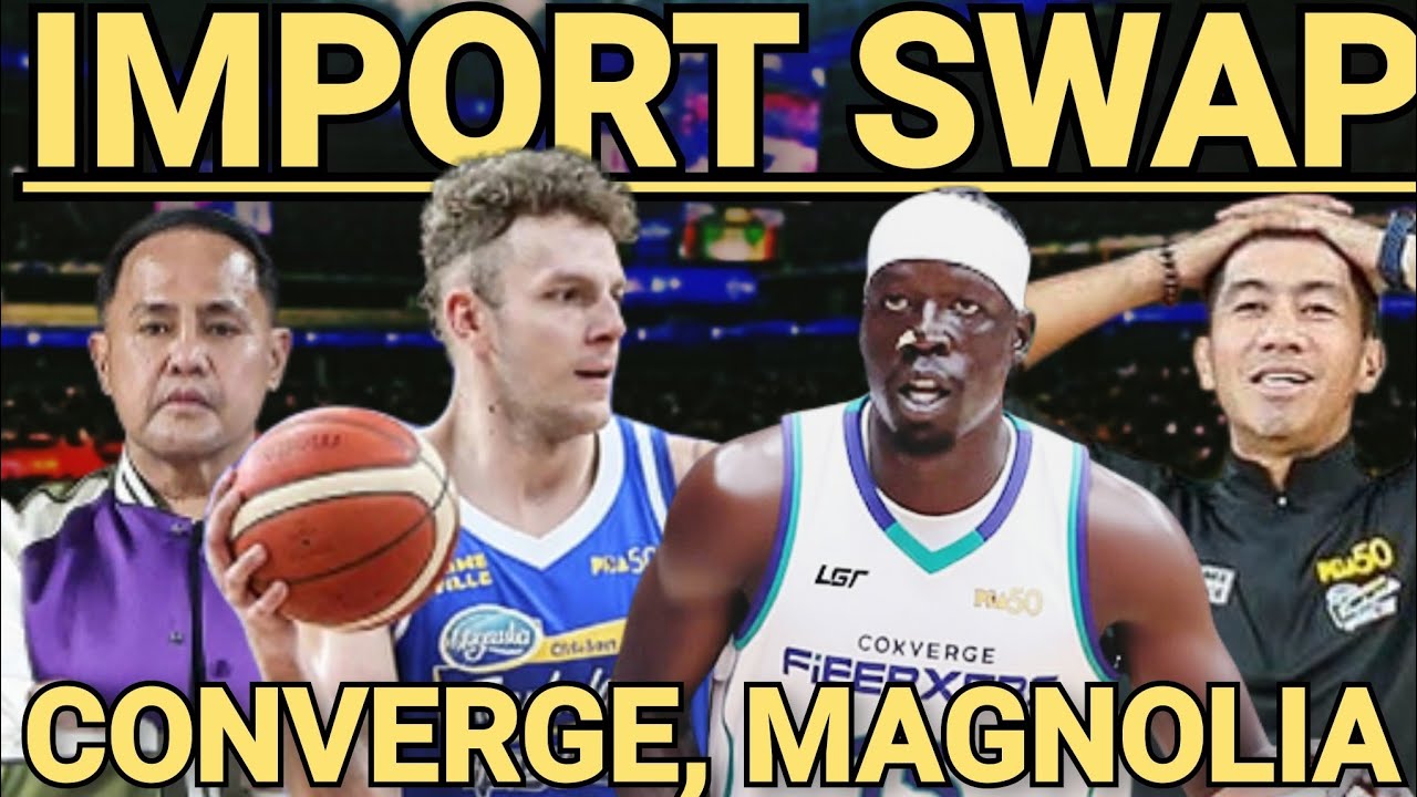 MAGNOLIA-CONVERGE IMPORT TRADE, FIRST TIME IN PBA HISTORY!
