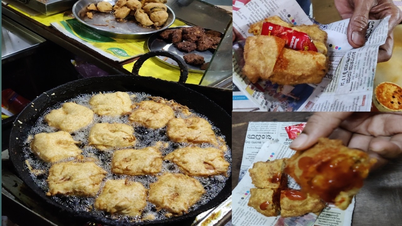 ಬ್ರೆಡ್ ಬೋಂಡಾ | ಸಾಗರ ಸ್ಟ್ರೀಟ್ ಫುಡ್ | sagara | sagara street food | bread bonda | bonda | viral recipe