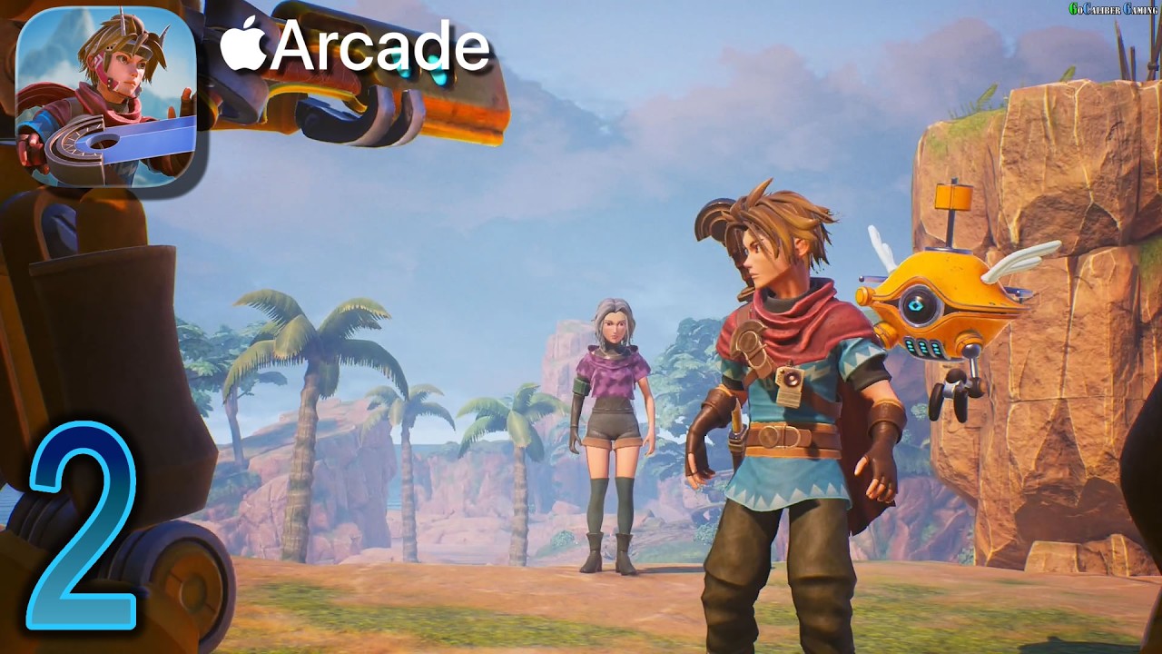 Oceanhorn 3 Legend Of The Shadow Sea Playthrough - Part 2 - Komona Island, Blue Town