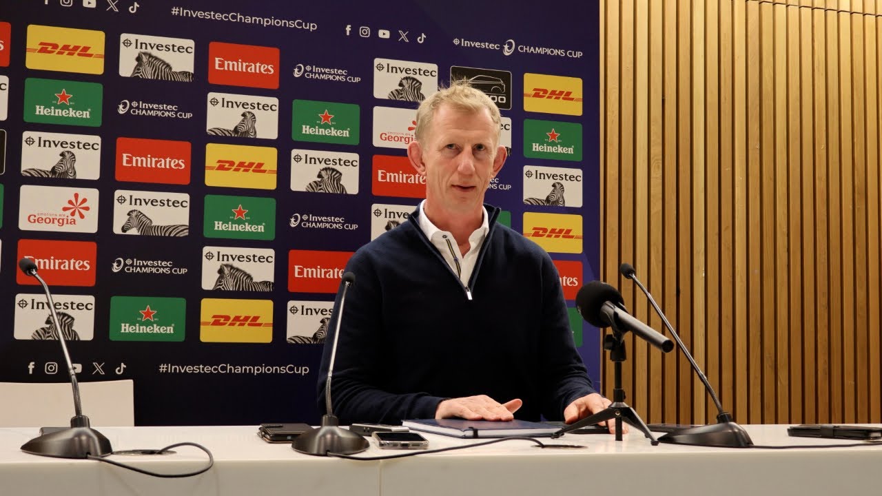 Leo Cullen reacts to Leinster's Champions Cup win against Harlequins #LEIvHAR