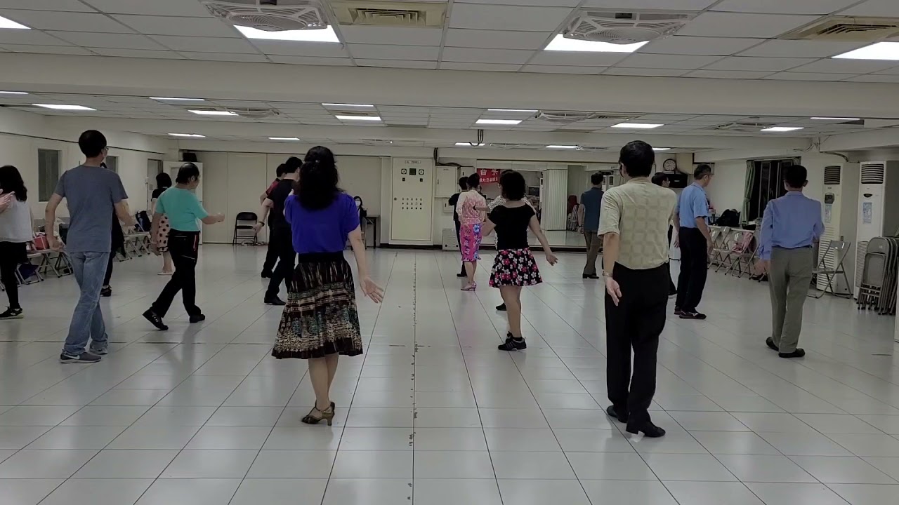 印尼漫步舞 陳永順王春美老師示範