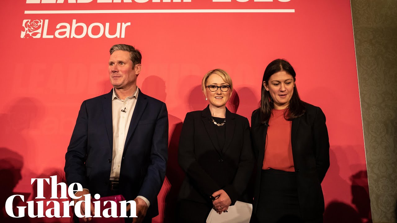 Labour leadership candidates take part in hustings - watch live