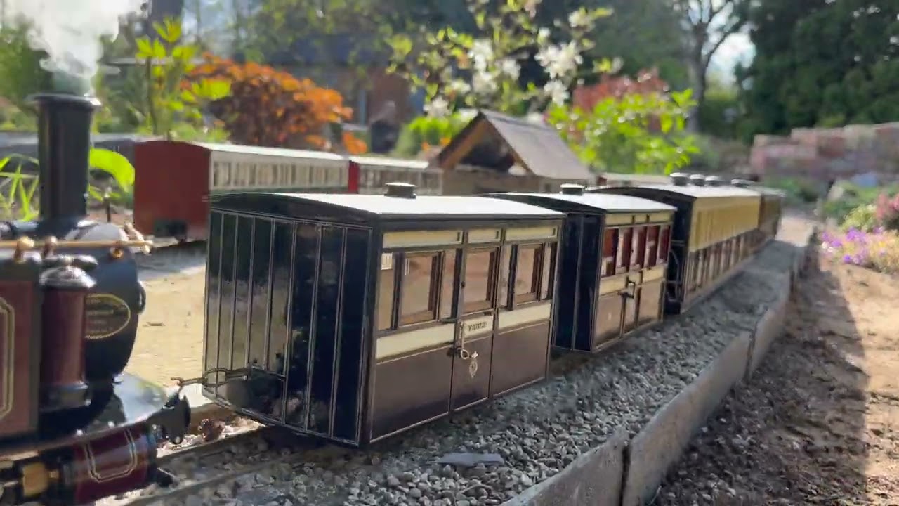 Taliesin's visit to Westfield Light Railway