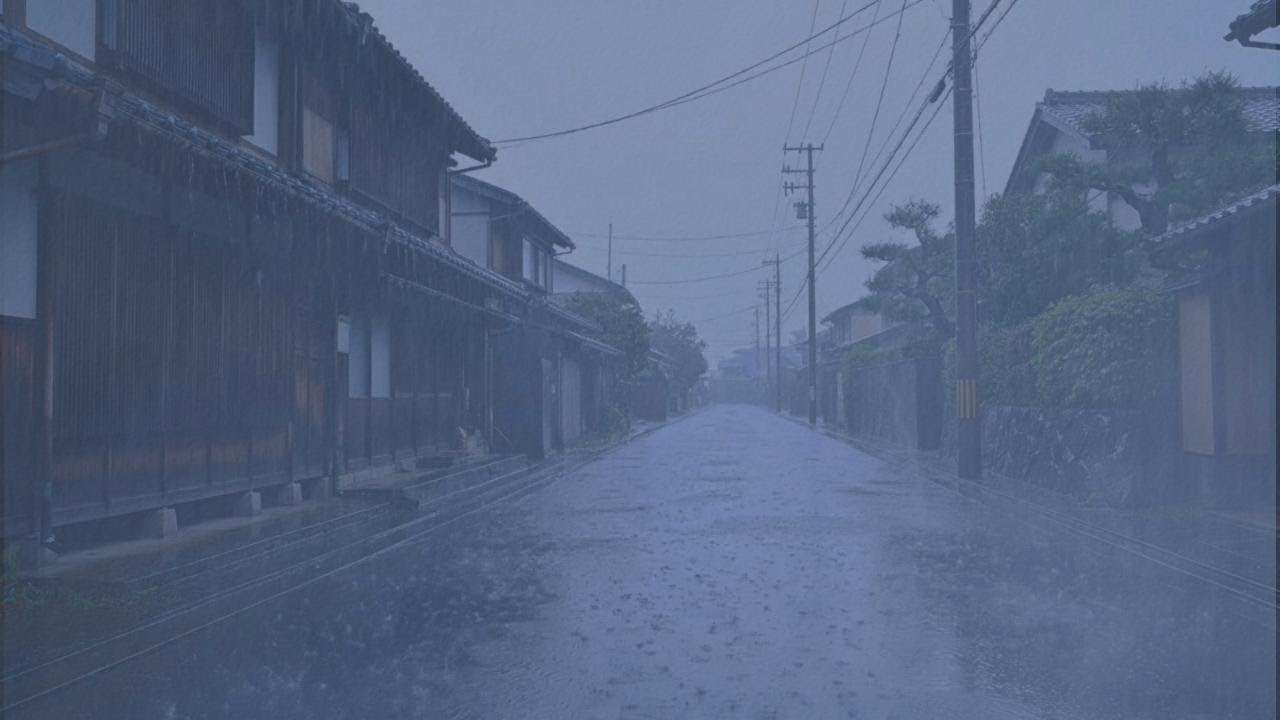 Instantly Fall Asleep With Heavy Rain & Relaxing Thunder at Night | ⛈️ Calm Rain Night Deep Sleep 😴!