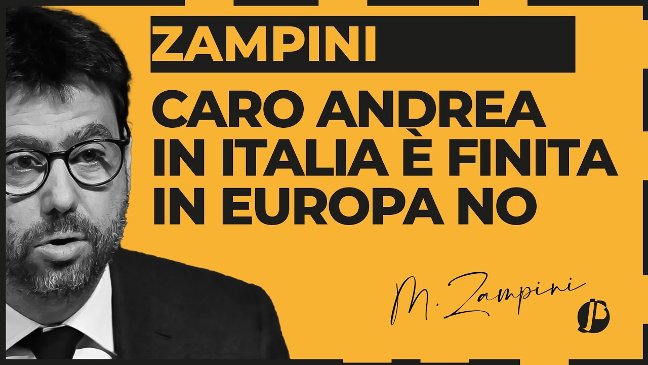 ZAMPINI su PATTEGGIAMENTO AGNELLI, i MOTIVI della SCELTA, la CORTE di GIUSTIZIA, la GENTE della JUVE