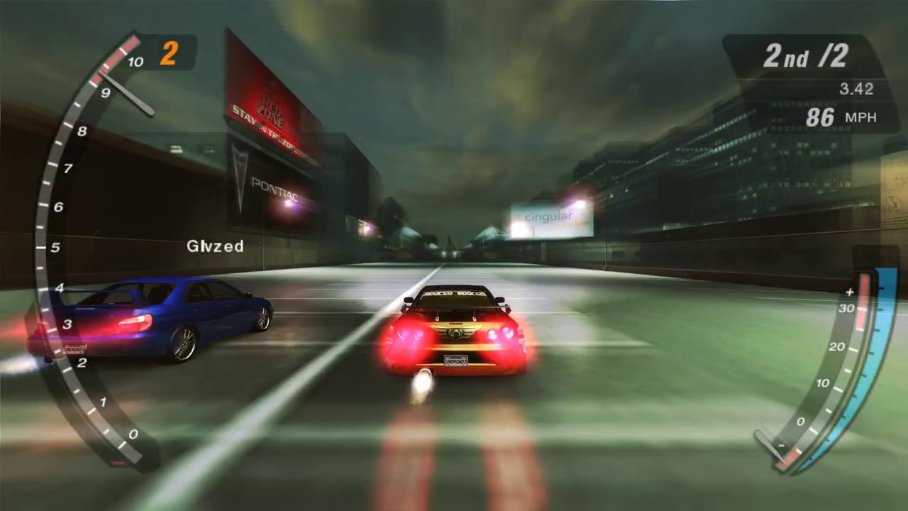 LAN Drag Racing on Need For Speed: Underground 2 in 2019