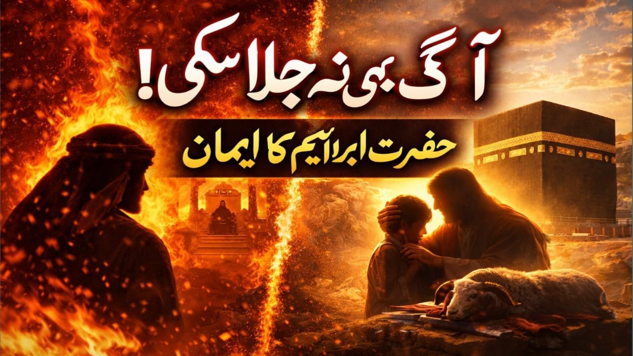 Hazrat Ibrahim (AS) Full  Waqia in Urdu | Hindi  Aag Ka Mojza | Namrud Ka Waqia