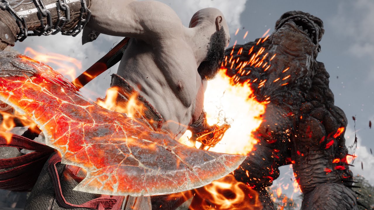 One of the most brutal finishers in God of War Ragnarok