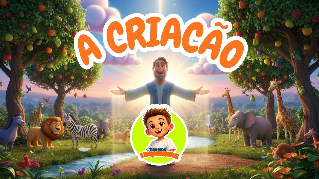 DEUS CRIOU COM AMOR - Turma do Luquinhas