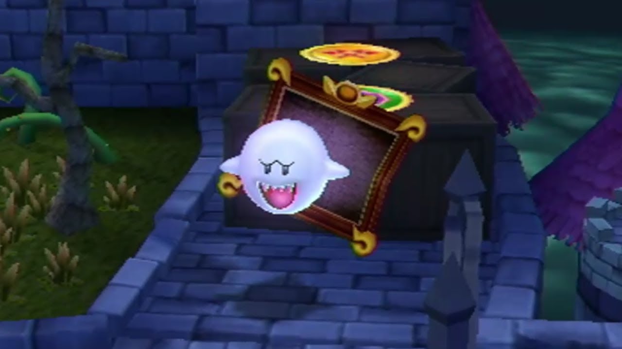 Mario Party 9 Party Mode - Boo's Horror Castle - Yoshi vs Koopa vs Daisy vs Kamek