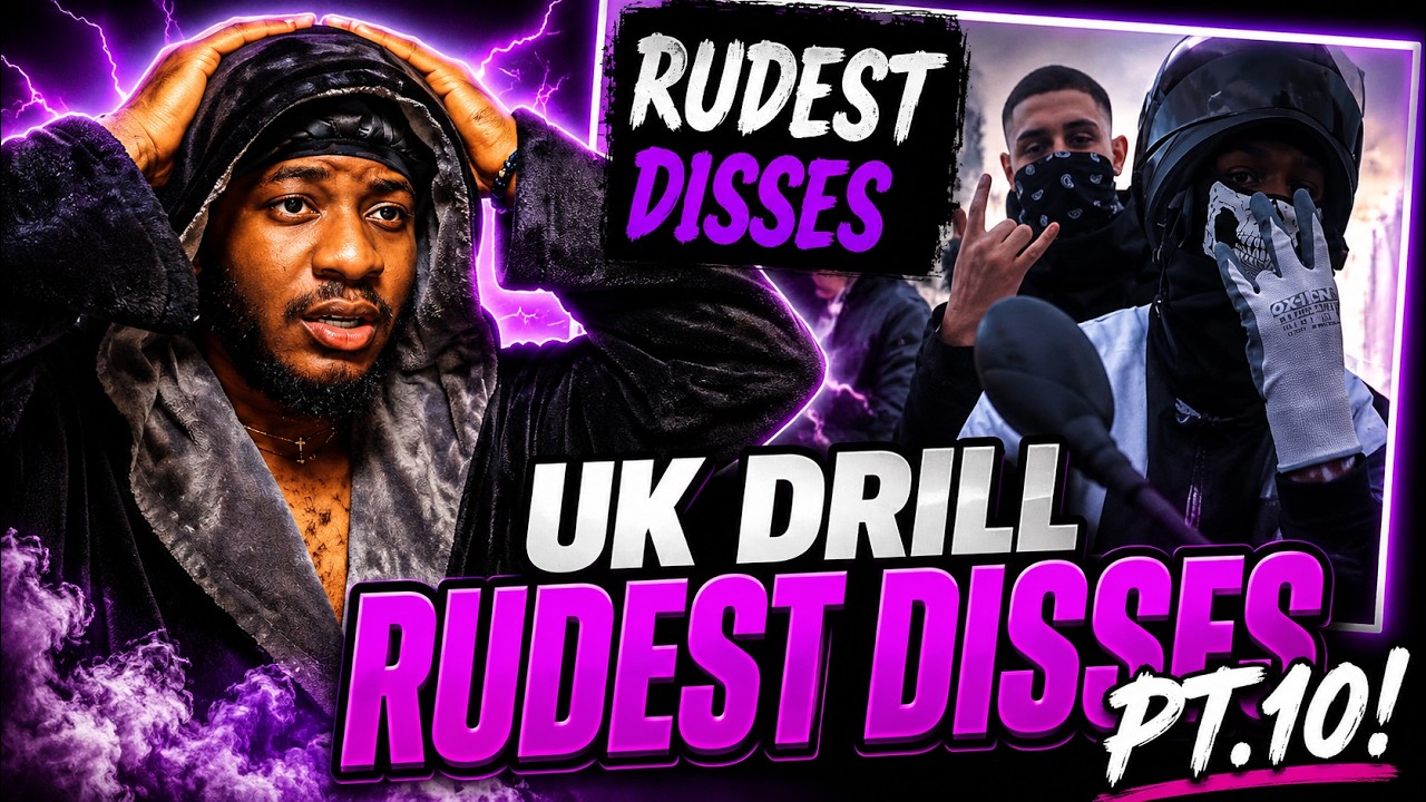 American UNCLE Reacts To RUDEST DISSES IN UK DRILL (PART 10) 🔥