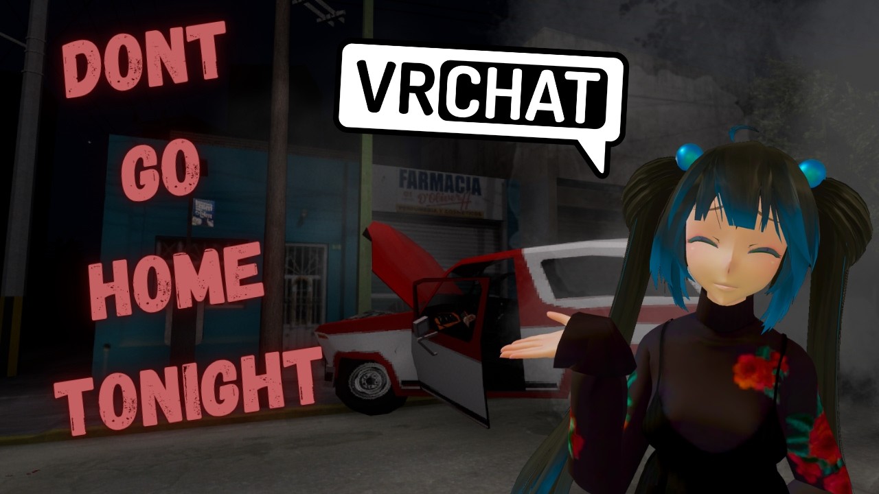 Escaping Whatever Lives in This Building | VRChat Horror Map