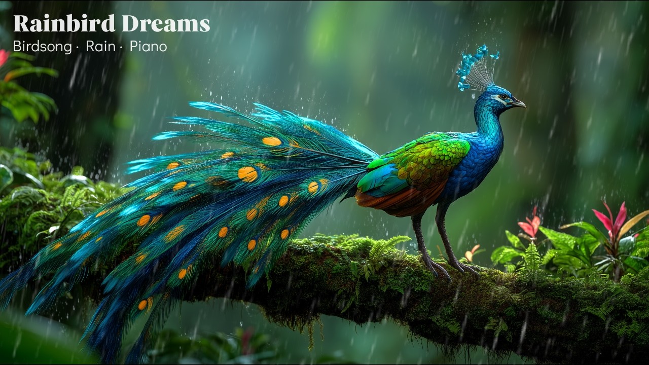 Soothing Healing Music 🌧️ Rain, Birdsong & Gentle Piano 🎹 | Stress-Free Calm 💖