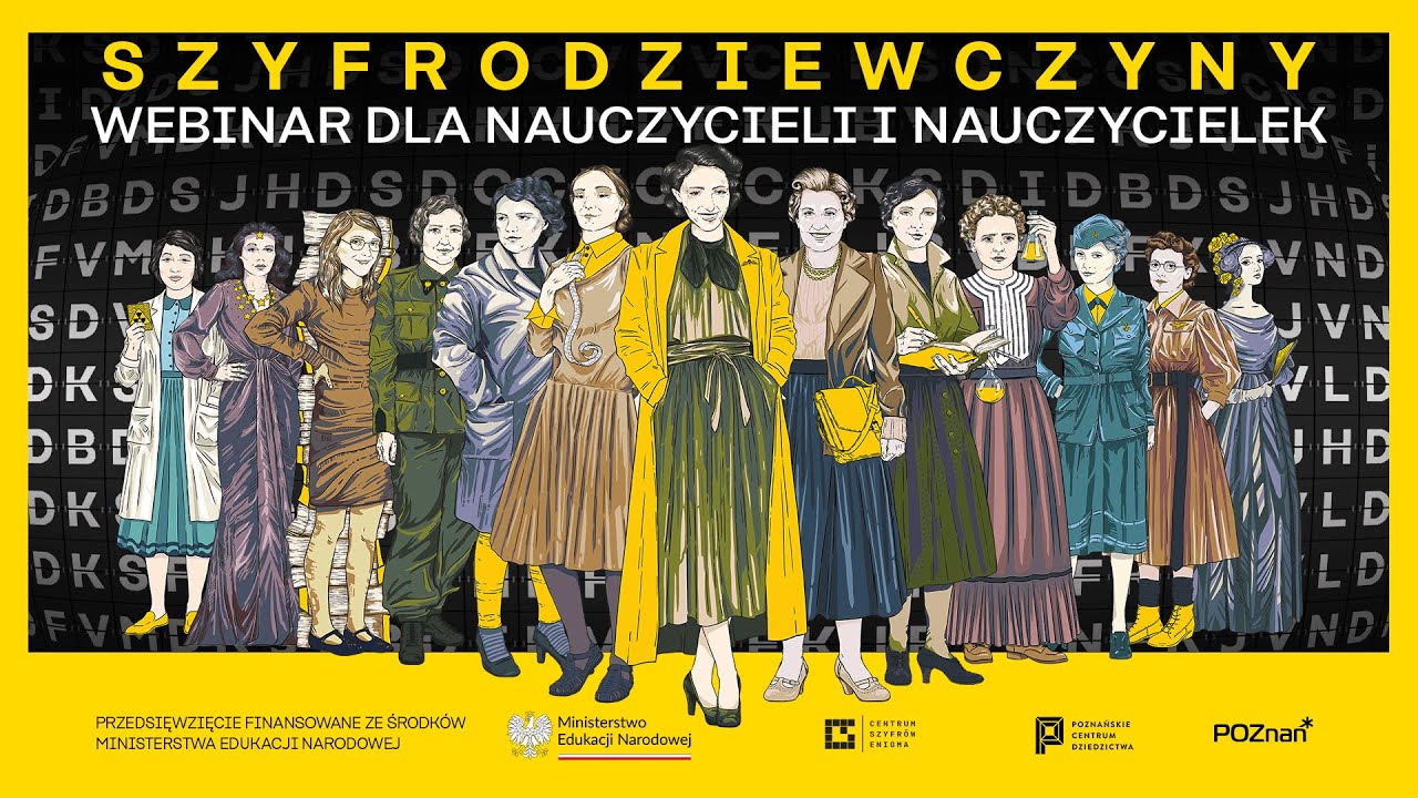 Szyfrodziewczyny. Webinar dla nauczycieli i nauczycielek