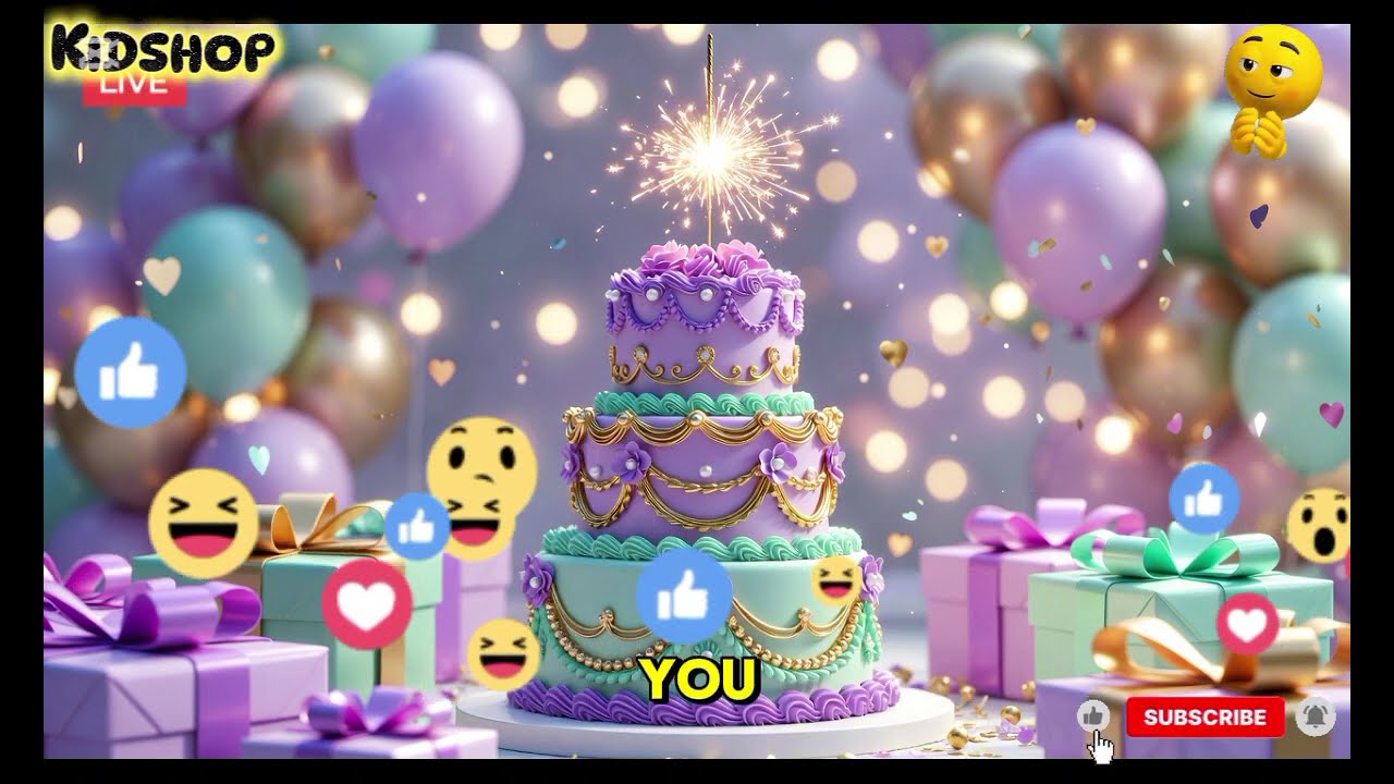 Happy birthday celebration song for everyone 