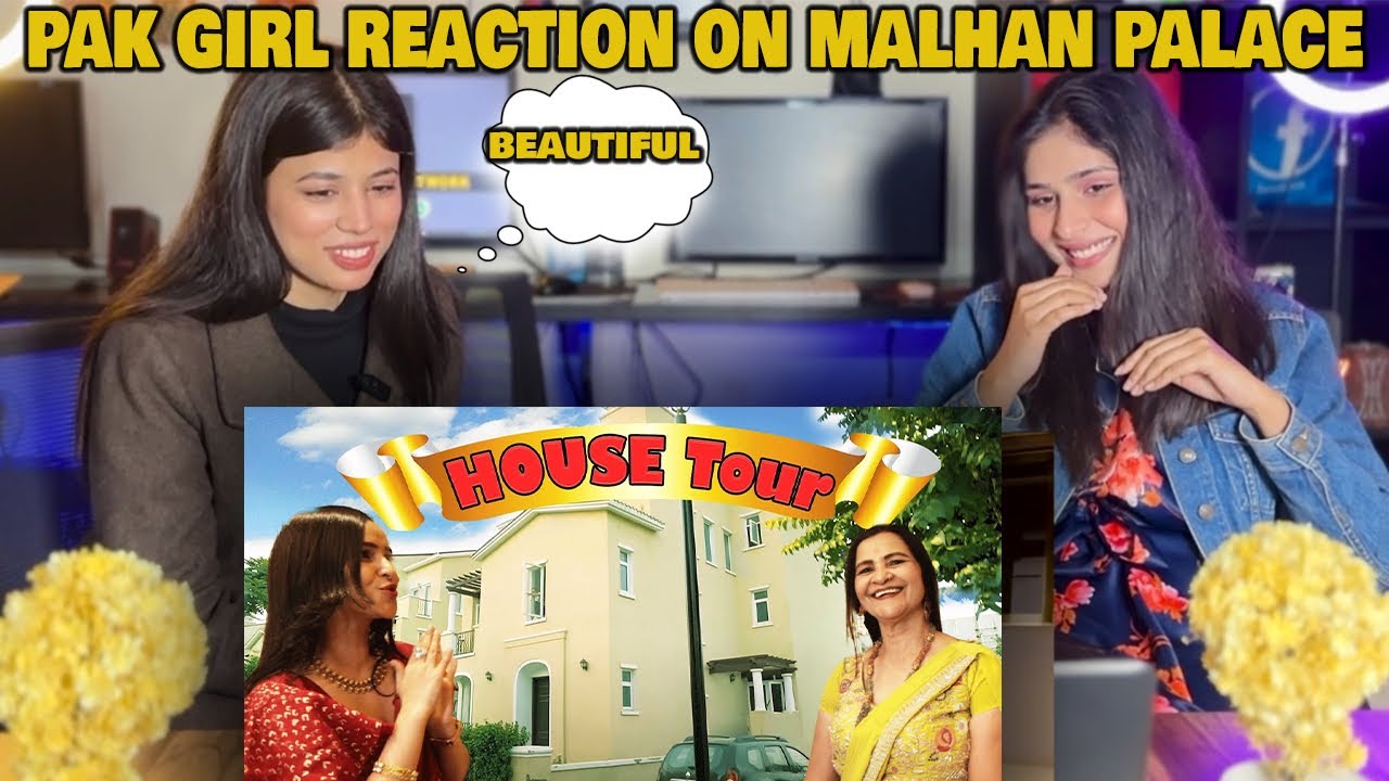 Pakistani Girls Reaction on OUR FULLY FURNISHED HOUSE TOUR | Pakistani Reaction
